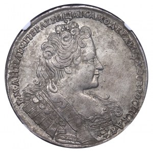 Russian Empire, 1 Rouble, 1732 year, NGC, XF 45