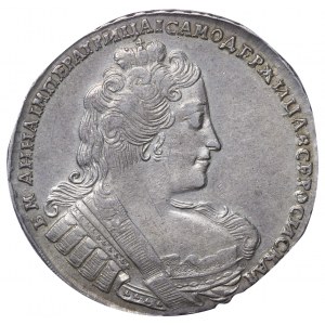 Russian Empire, 1 Rouble, 1733 year