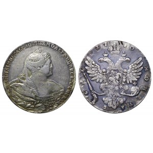 Russian Empire, 1 Rouble, 1740 year