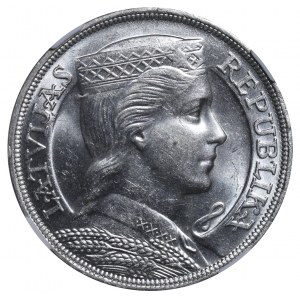 Latvia, 5 Lati, 1931 year, NGC, MS 62