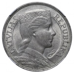 Latvia, 5 Lati, 1931 year, NGC, MS 62