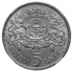 Latvia, 5 Lati, 1931 year, NGC, MS 62