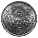 Latvia, 5 Lati, 1931 year, NGC, MS 61