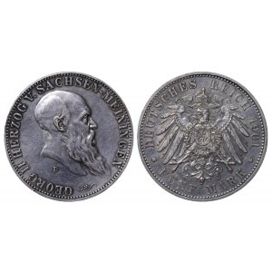 Germany, 5 Mark, 1901 year, D, Duke's 75th Birthday
