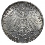 Germany, 3 Mark, 1911 year, D