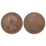 Italy, 10 Centesimi, 1866 year, N