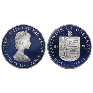 Spojené království, 25 New Pence, rok 1978