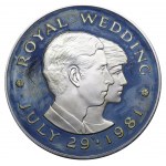 United Kingdom, 2 Pounds, 1981 year, Wedding of Prince Charles and Lady Diana Spencer