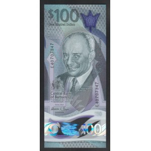 Barbados, 100 Dollars, 2022 year