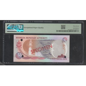 Bermuda, 5 Dollars, 2000 year, 67 Superb Gem Unc, Collector Series Specimen