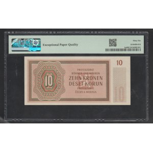 Bohemia and Moravia, 10 Korun, 1942 year, 66 Gem Unc