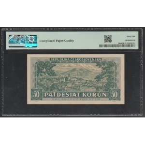 Czechoslovakia, 50 Korun, 1948 year, 65 Gem Uncirculated