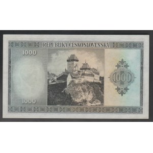 Tschechoslowakei, 1000 Korun, 1945 Jahr