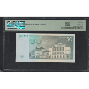 Estónsko 50 korún, rok 1994, 65 drahokamov, neobalené