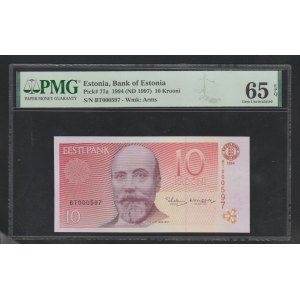 Estonia, 10 Krooni, 1994 year, 65 Gem Uncirculated