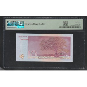 Estonia, 10 Krooni, 2007 year, 67 Superb Gem Unc
