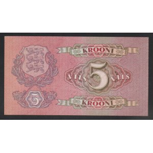 Estonia, 5 Krooni, 1929 year