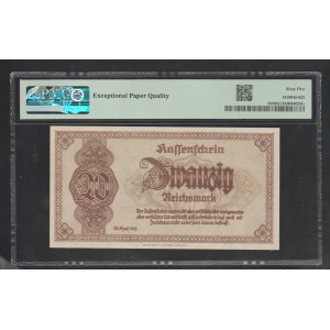 Germany, 20 Reichsmark, 1945 year, 65 Gem Unc