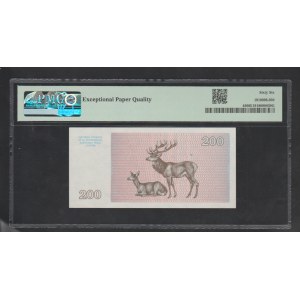 Lithuania , 200 Talonu , 1993 year, 66 Gem Uncirculated