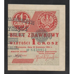 Polska, 1 Grosz, 1924 rok