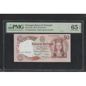 Portogallo, 50 Escudos, anno 1964, 65 Gemma non coniata