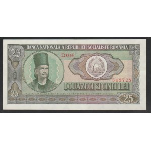 Rumunsko 25 Lei , rok 1966