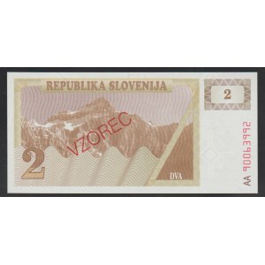 Slovenija, 2 Tolar, 1991 rok