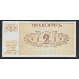 Slovenija, 2 Tolar, 1991 rok