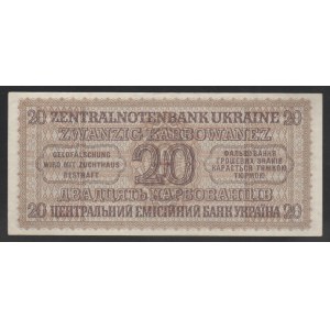 Ukraina, 20 Karbowanez, 1942 rok