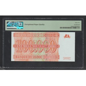 Zaire, 100.000 Nouveaux Zaires, anno 1996, 65 Gemma Unc