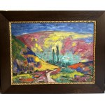 Alfred Lenica, Paesaggio - Strada per Balcik II