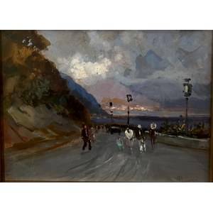 M. Lussi, View of Capri and the Bay of Naples