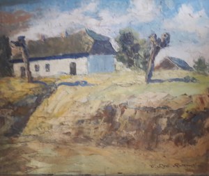 Franciszek Roman Rutkowski, Pejzaż wiejski