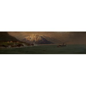 Władysław Stachowski, Paesaggio marino - Crimea