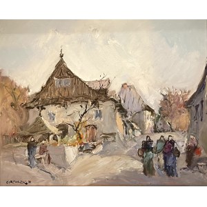 Stanisław Łazorek, Targ w Kazimierzu nad Wisłą