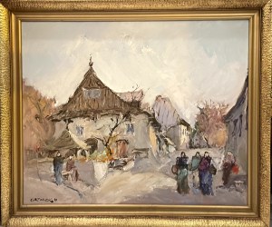 Stanisław Łazorek, Targ w Kazimierzu nad Wisłą