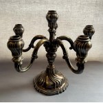 Pair of silver candlesticks