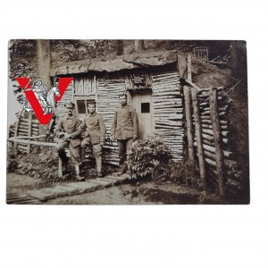 Eastern Front Territorial Okopy Photo Letter Pole to Gliwice 1917 Gierłatowice
