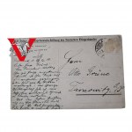 Jegr Kart Patrol Letter sent to Tarnowitz Tarnowskie Góry