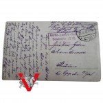 Widoki z Królestwa Polskiego, Karta z Frontu 1916, pisana po polsku, Opole