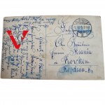 2 Upper Silesian Infantry Regiment No. 23, Card Written to a Pole, Gliwice 1915