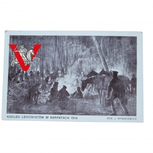 Polnische Legionen, Nacht der Legionäre in den Karpaten, Oberstes Nationalkomitee 1915