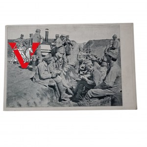 Polské legie, zákopy v Besarbii , polní kuchyně , Nejvyšší národní výbor 1916
