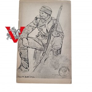 Polish Legions , Legionary with a Rifle, Supreme National Committee 1915