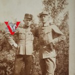 Polské legie, 2. brigáda legionářů Rogatywka s orlicí na hlavě Foto podepsáno 1918r