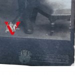 Kartonová fotografie, Poznaň Stolski, Velký rozměr , Počátek 20. století, Chlapec první přijímání