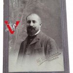 Fotografia Kartonikowa, Portret Tadeusz Aleksander Głębocki herbu Lubicz, Tibilis, XIX wiek