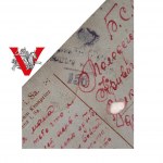 Field Post Card sent from Germany to Gulag in USSR , Polish Stamps , 1945
