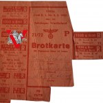Okupacja, Karta na Chleb 1945 rok, 33 Pułk Piechoty