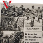 Third Reich Adolf Hitler and Artillery, Feldpost 1941 Stamp Artillery
